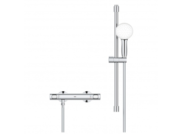 GROHE Душ комплект с термостатен смесител и окачване Grohtherm 500 34796001