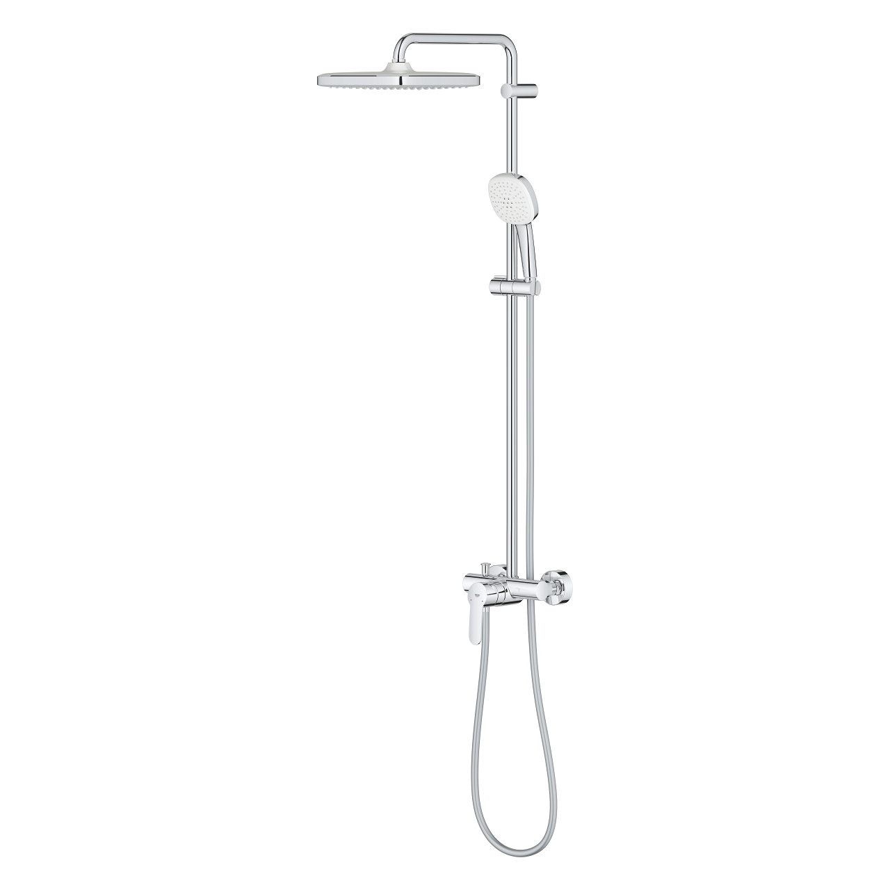 GROHE Душ комплект с едноръкохватков смесител TEMPESTA SYSTEM 250 CUBE 26692001