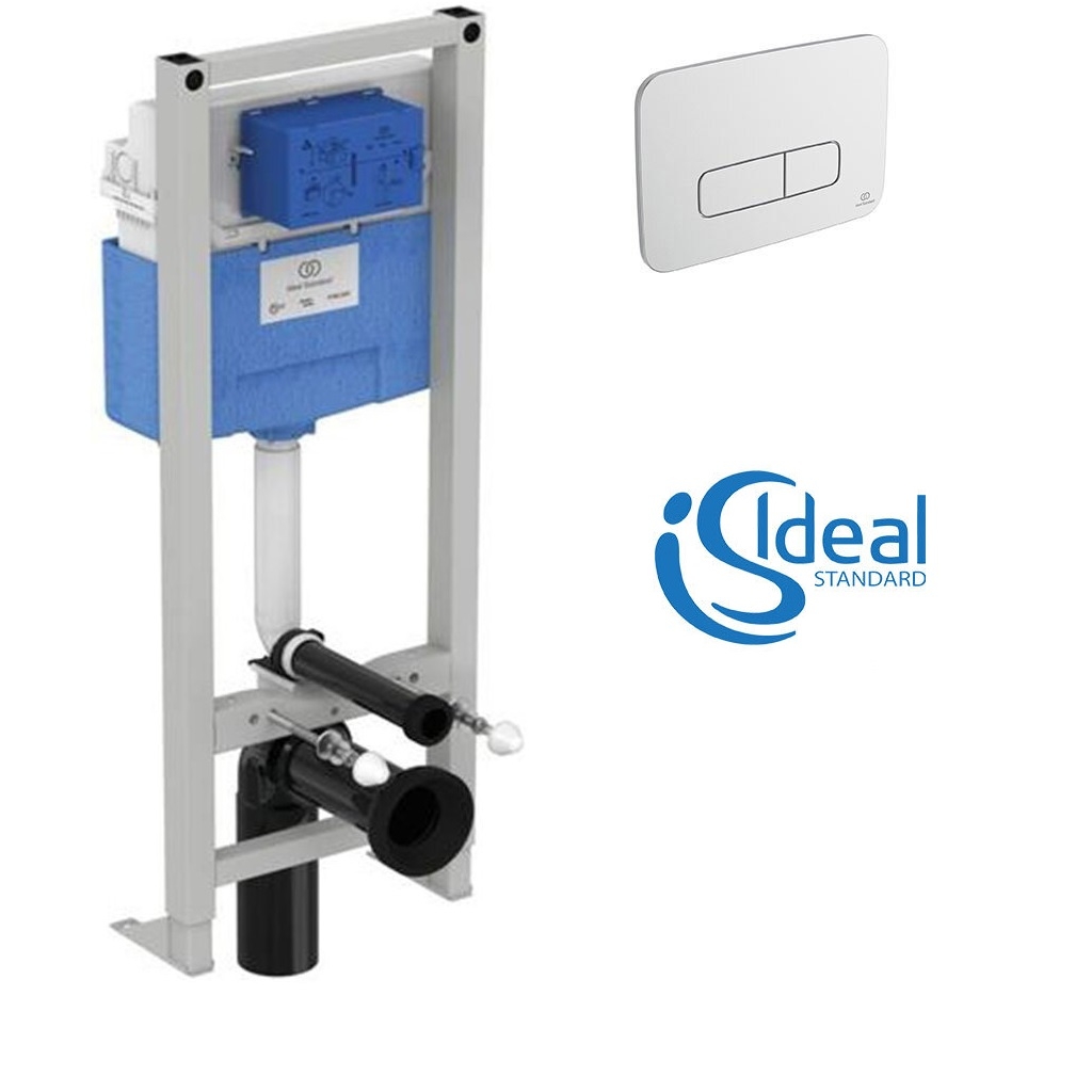 Комплект структура за вграждане + бутон Oleas Ideal Standard ProSys 120P  R027767+R0124AA