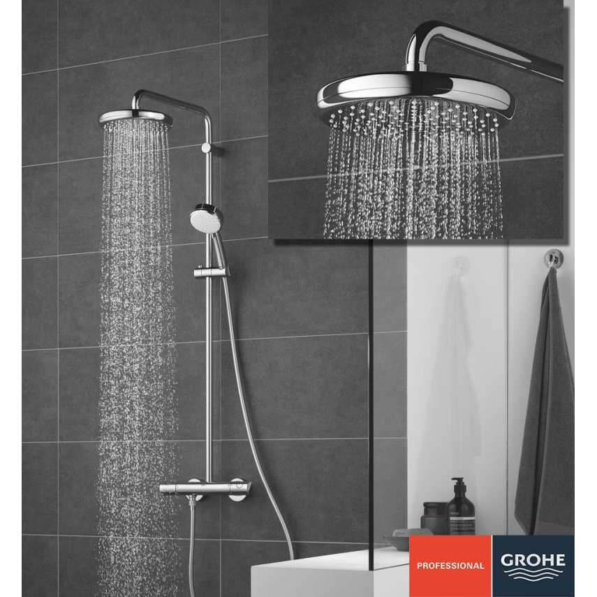 GROHE Душ система с термостатен смесител TEMPESTA SYSTEM 250 26670001
