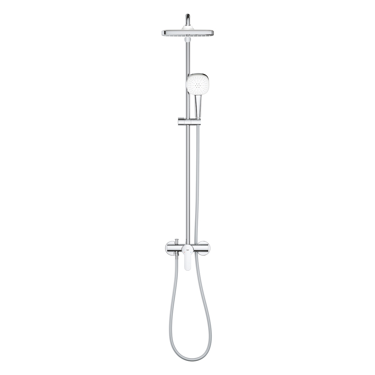 GROHE Душ комплект с едноръкохватков смесител TEMPESTA SYSTEM 250 CUBE 26692001