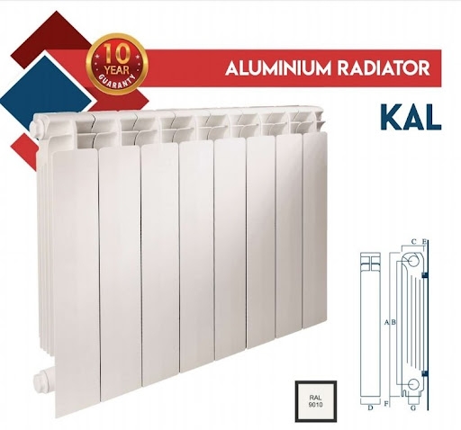Испански алуминиеви радиатори All Therm Kal H600