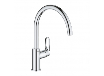 GROHE Кухненски смесител с висок чучур GROHE ZERO без никел и олово BAUFLOW 31538001