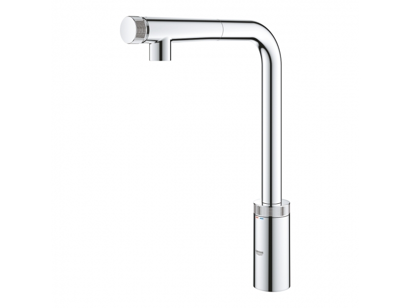 GROHE Кухненски смесител с издърпващ се чучур без олово и никел MINTA SMARTCONTROL 31613000