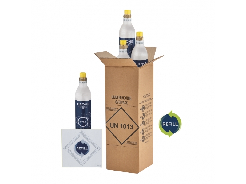 GROHE Blue 4бр. пълнители за 425 G CO2 бутилки 40687000