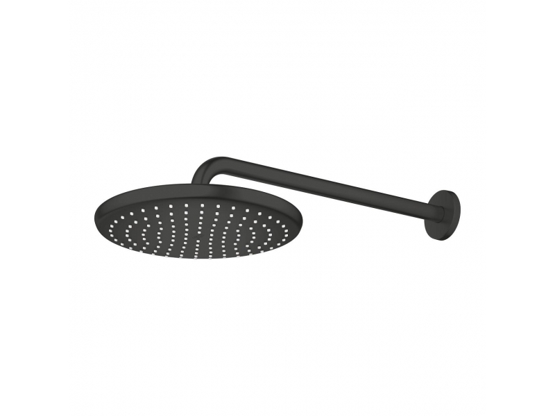 Tempesta 250 Комплект с душ глава 380 mm, 1 струя black matt, черен мат 266682430