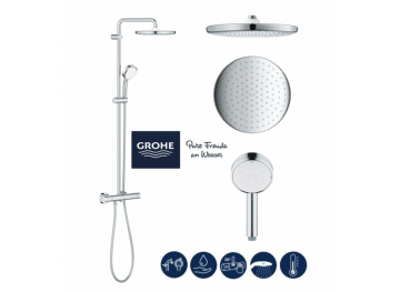 GROHE Душ система с термостатен смесител TEMPESTA SYSTEM 250 26670001