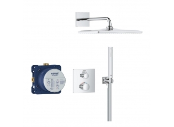 GROHE Комплект душ гарнитура за вграждане с термостат GROHTHERM RAINSHOWER MONO 310 CUBE 34870000