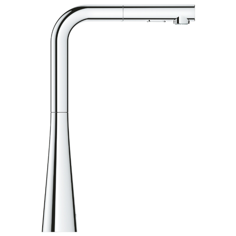 GROHE Кухненски смесител с издърпващ се чучур с 2 функции и 360° завъртане ZEDRA 32553002