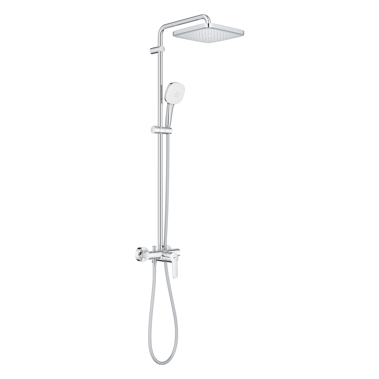 GROHE Душ комплект с едноръкохватков смесител TEMPESTA SYSTEM 250 CUBE 26692001