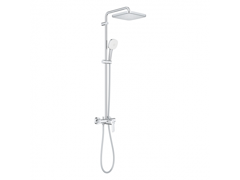 GROHE Душ комплект с едноръкохватков смесител TEMPESTA SYSTEM 250 CUBE 26692001