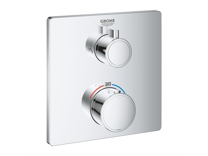 GROHE Комплект душ гарнитура за вграждане с термостат GROHTHERM RAINSHOWER MONO 310 CUBE 34870000