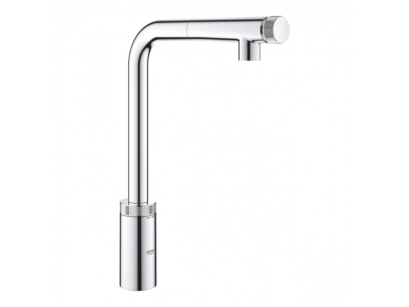 GROHE Кухненски смесител с издърпващ се чучур без олово и никел MINTA SMARTCONTROL 31613000